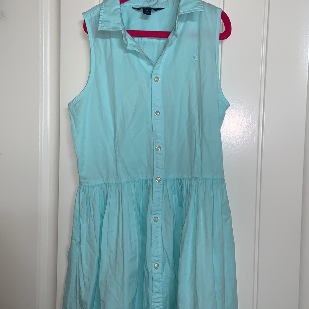Blue Polo dress